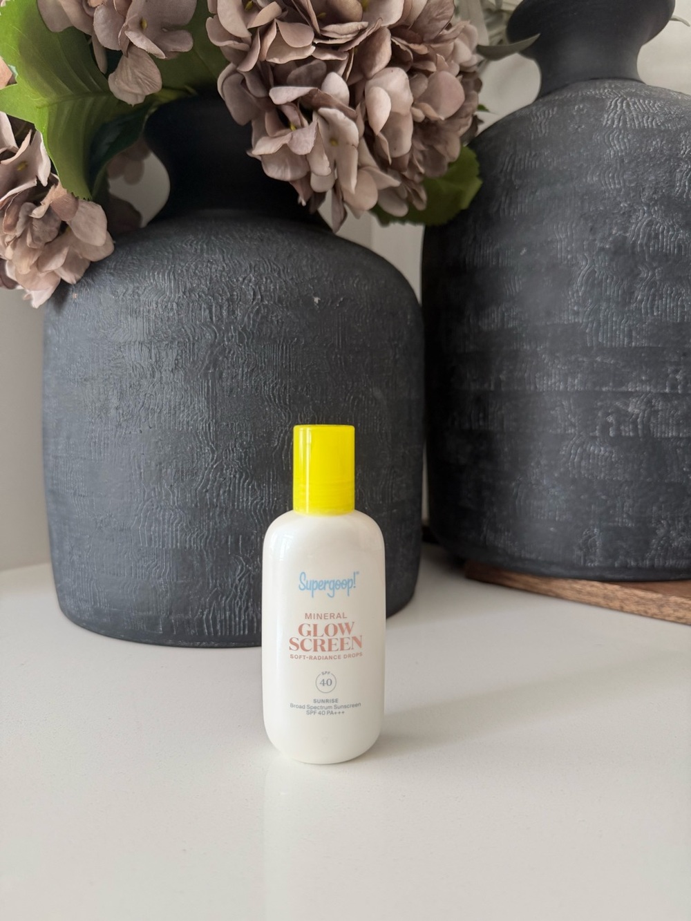 Supergoop! Mineral Glowscreen Soft Radiance Drops, SPF 40, Shade Sunrise